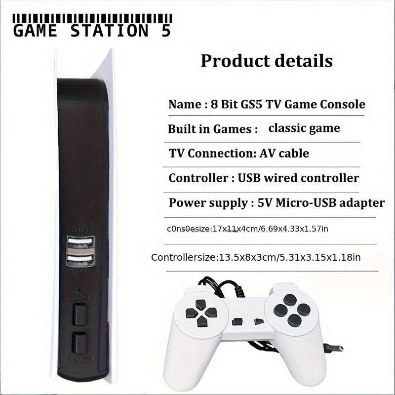 155 HD Gaming Console – Dual Gamepad – 200+ Games HDMI Output