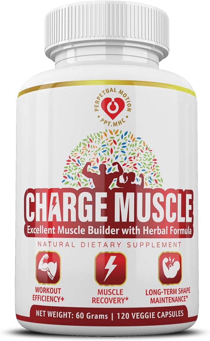 Natural Muscle Builder & Sleep Support for Men and Women | Herbal Formula Supports Mass Gainer, Muscle Growth, Recovery, Strength Increase