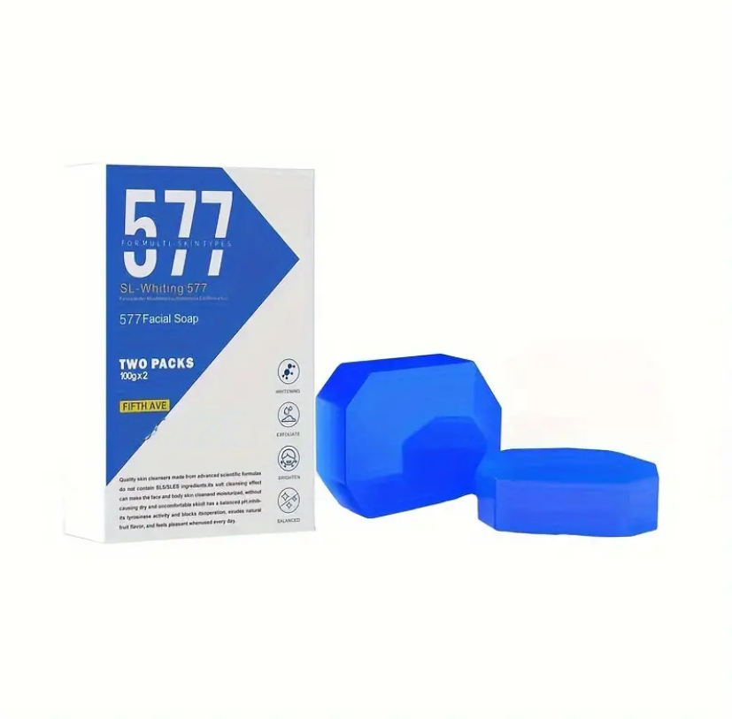 577 Cleansing Soap Soap Gentle Cleaning Soap Exfoliating and Brightening Skin Color Handmade Soap