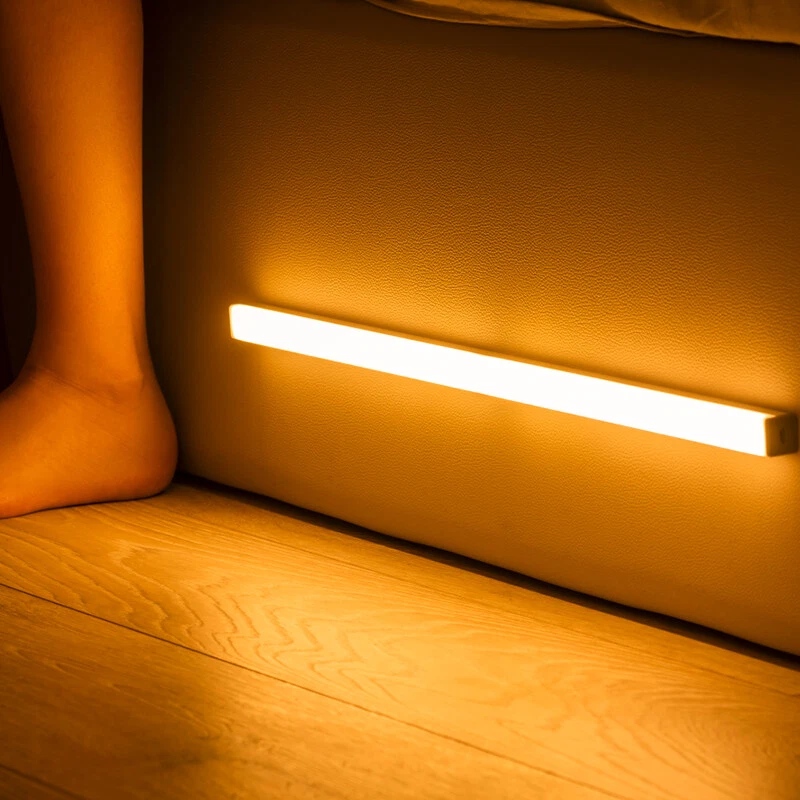 6-Pack Long Tube Motion Sensor Light - Yellow 30CM