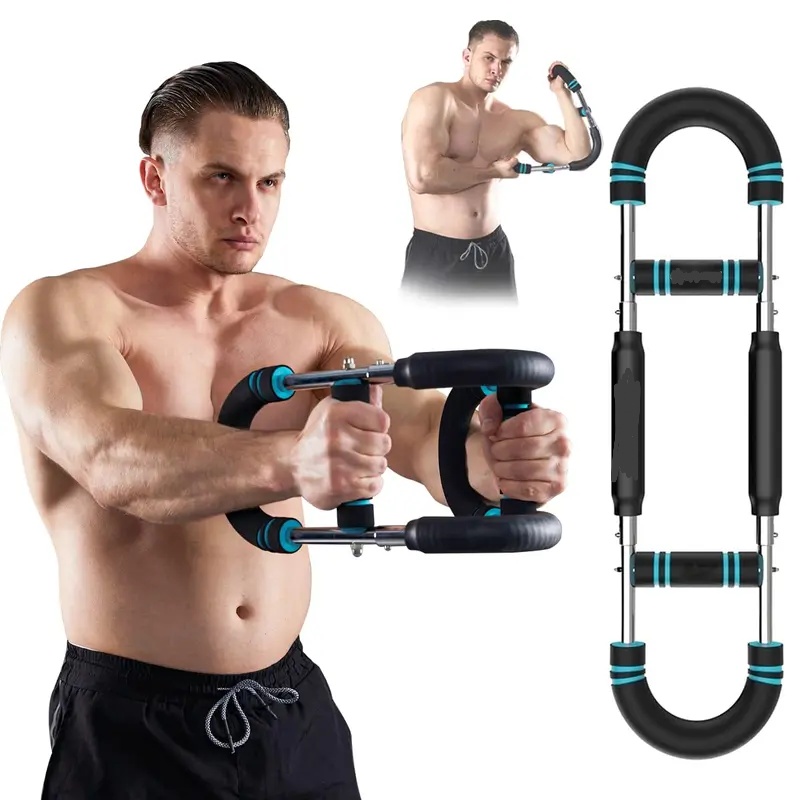 Arm Trainer – Portable Spring Resistance Chest Workout Equipment for Home – Upper Body Strength Training