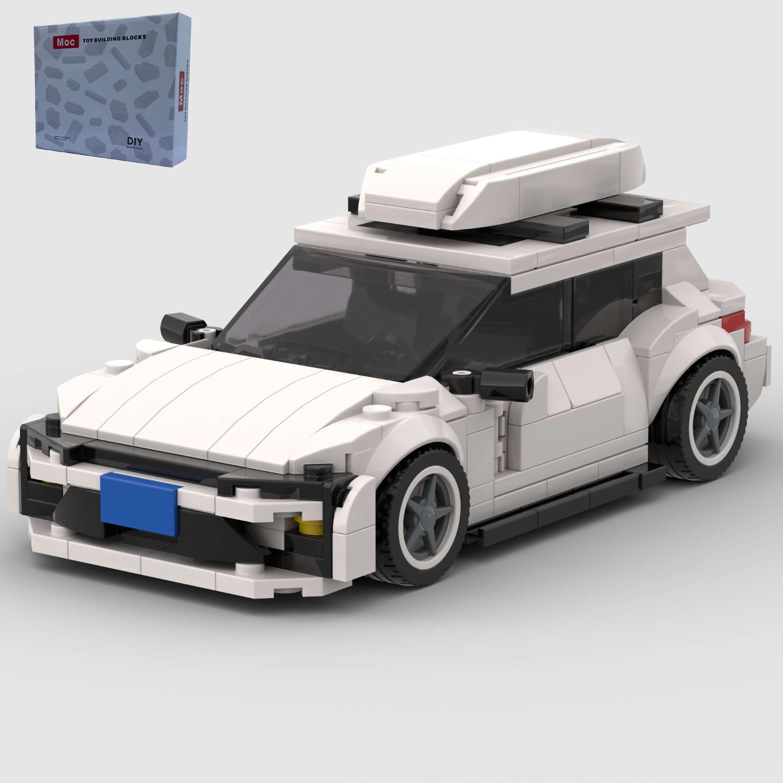 White City Car MVP Toy Building Set City Building Bricks MOC Building Blocks DIY Vehicles for Kids and Adults 340PCS