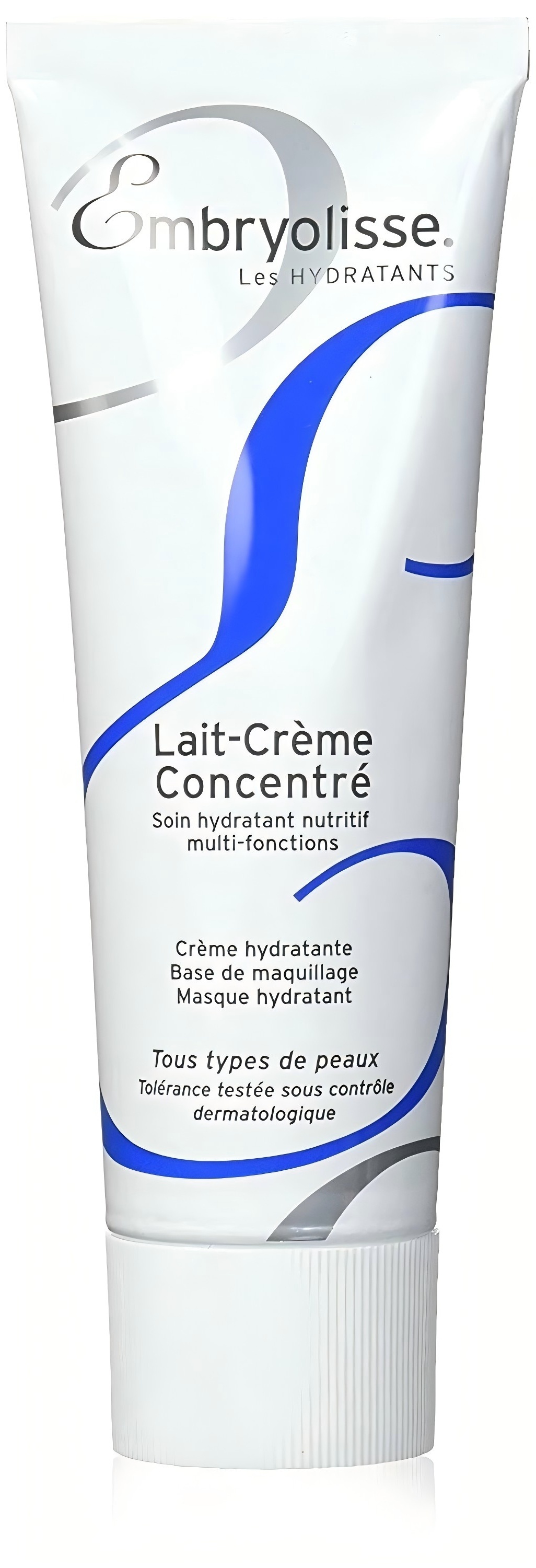 Embryolisse Lait-Crème Concentré – 24-Hour Miracle Cream – Face and Body Moisturizer – 75ml / 2.54 oz – Makeup Base, Hydrating Mask, Makeup Remover – For All Skin Types