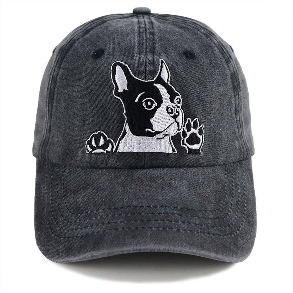 T1 39 KE9 black Boston dog