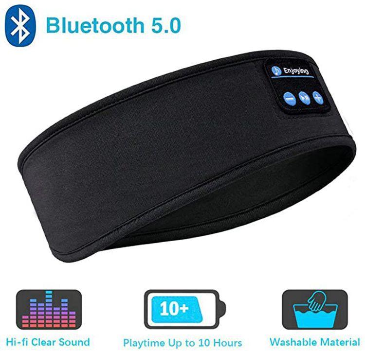 Bluetooth Headband Speaker – Wireless Sleep Headphones with 10H Playtime
 