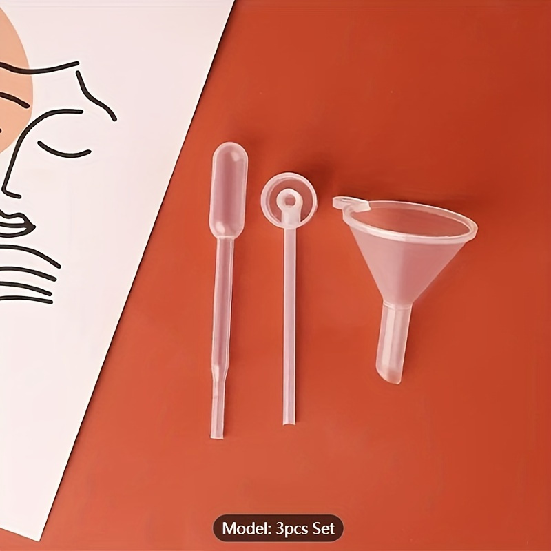 3pcs/Set Funnel Dropper Spray Nozzle Perfume Transfer Tools, Portable Perfume Dispenser