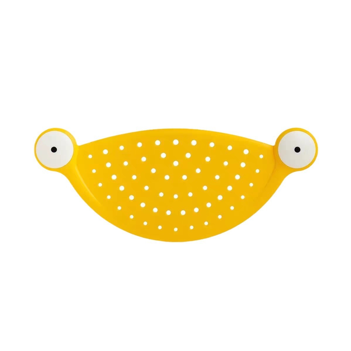 Noodle Water Filter – Yellow – Pasta Strainer for Kitchen – PP Material – Quick Drain Water Filter for Noodles, Pasta, Vegetables – 29×12×1.8cm