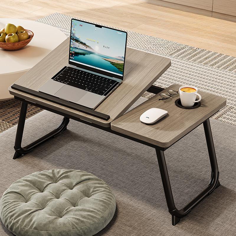Adjustable Laptop Desk: This lap desk desktop comes with 5 adjustable tilt angle slots that allow you to customize the height to