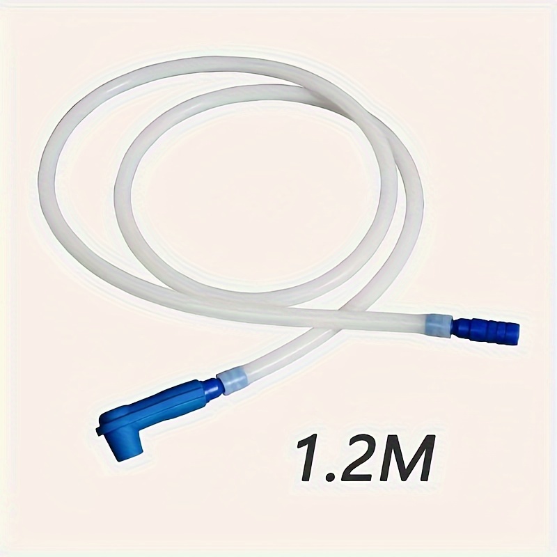 Brake Bleeding Tube 1.2m Plastic Hose Brake Fluid Bleeder Hose for Car and Motorcycle Braking System Fluid Extractor Tool