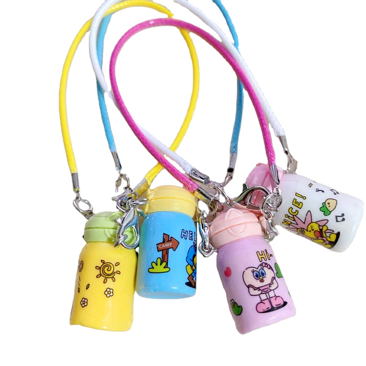 (5pcs) 1:12 doll house baby house Mini water bottle, cup of water, model Labubu OB1 learning scene decoration accessories for dolls