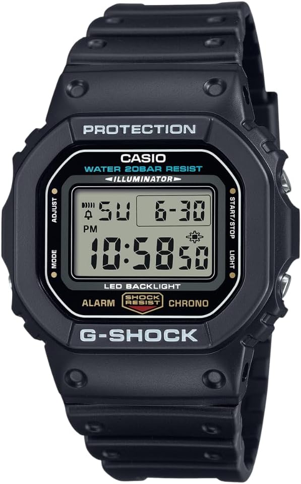 Watch alarm timer watch LED light emitting sport 5m waterproof digital watch for both men and women