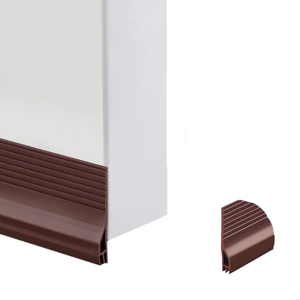 (S) 1pc Home Door Gap Seal Strip, Door Bottom Soundproof Insulation Seal, Bedroom Window Draft Insulator, TPE Material Door Weatherstrip